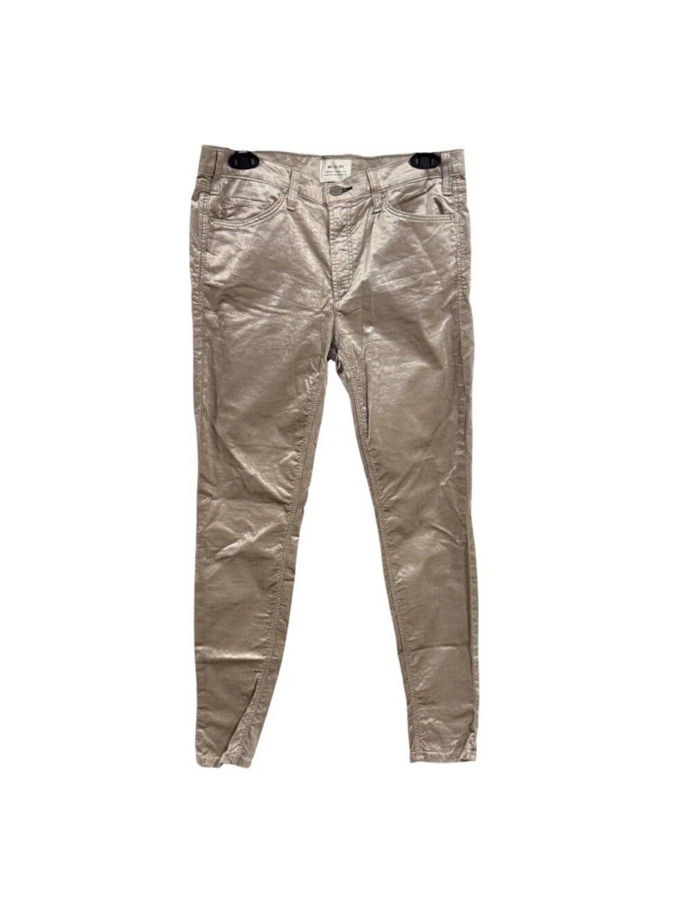 McGuire‎ HIgh Rise Newton Skinny Champagne Velvet Jeans Size 30